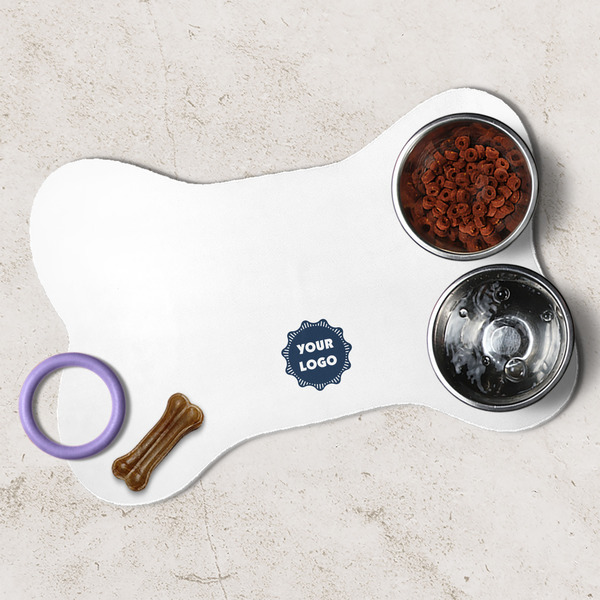 Logo Dog Bone Shaped Mat Lifestyle