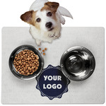 Logo Dog Food Mat - Medium