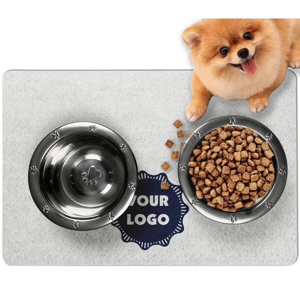 Custom Logo Dog Food Mat - Small