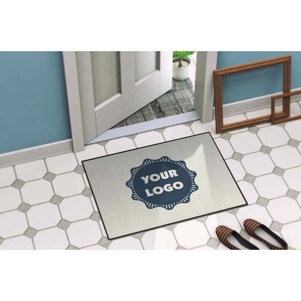 Logo Door Mat - 24"x18" - Lifestyle - Porch