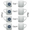 Logo Double Shot Espresso Cup - Set of 4 - Front & Back