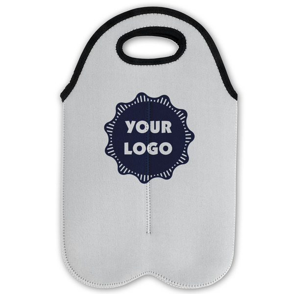 Logo Double Wine Tote - Flat