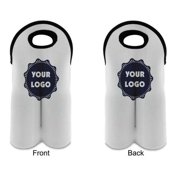 Logo Double Wine Tote - Front & Back