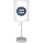 Logo Lamp with Drum Shade