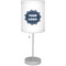 Logo Drum Lampshade with base included