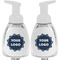 Logo Foam Soap Bottle - White - Front & Back
