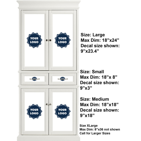 Logo Full Cabinet (Show Sizes)