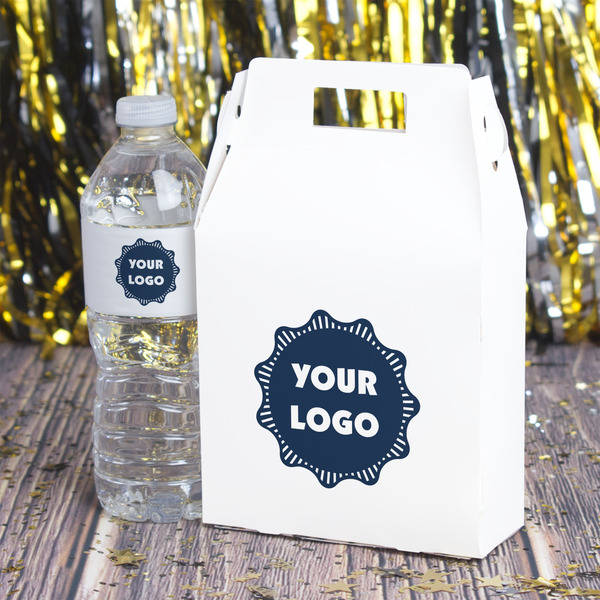 Logo Gable Favor Box - In Context