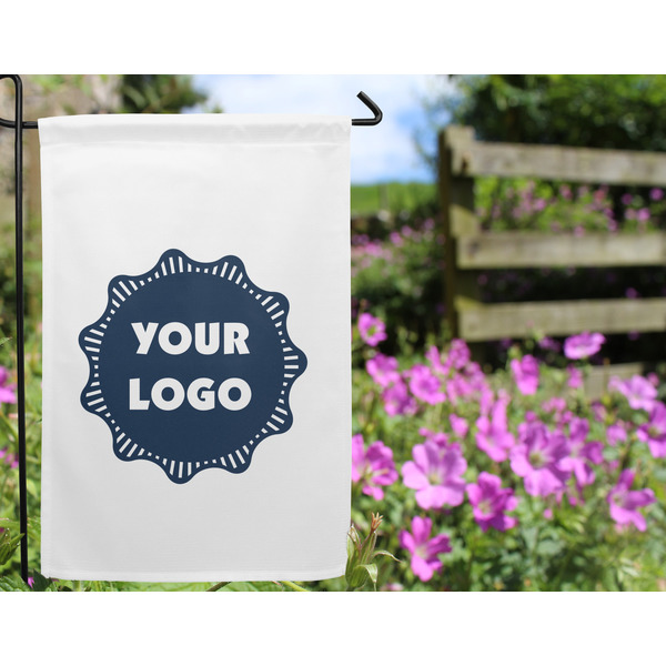Logo Garden Flag - Outside In Flowers