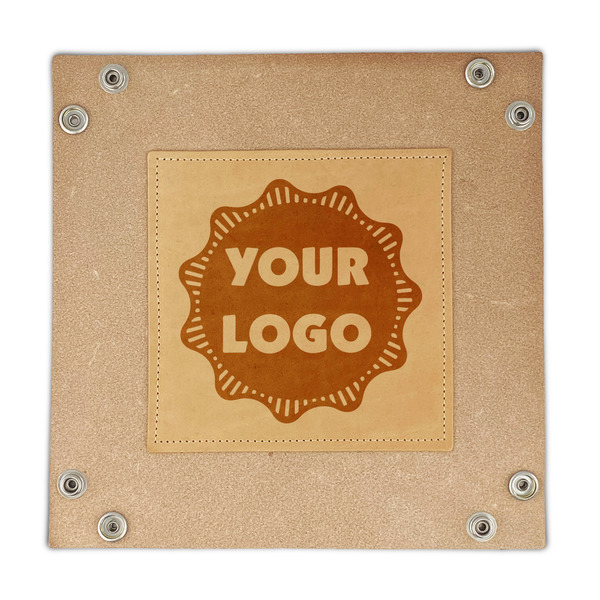 Logo Genuine Leather Valet Trays - FRONT (flat)