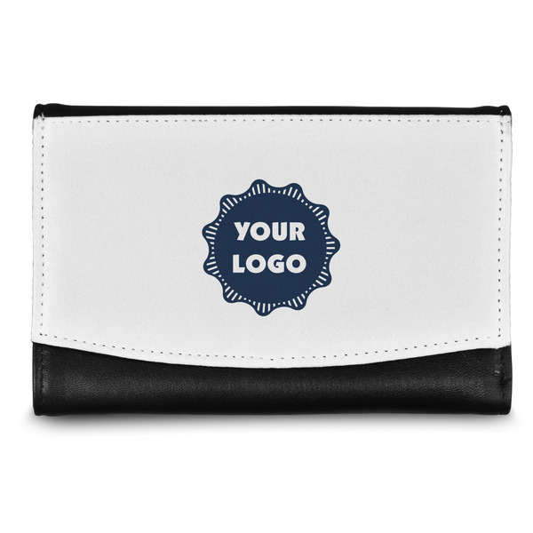 Custom Logo Genuine Leather Women's Wallet - Small