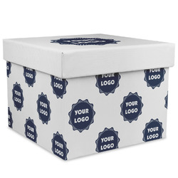 Logo Gift Box with Lid - Canvas Wrapped - XX-Large