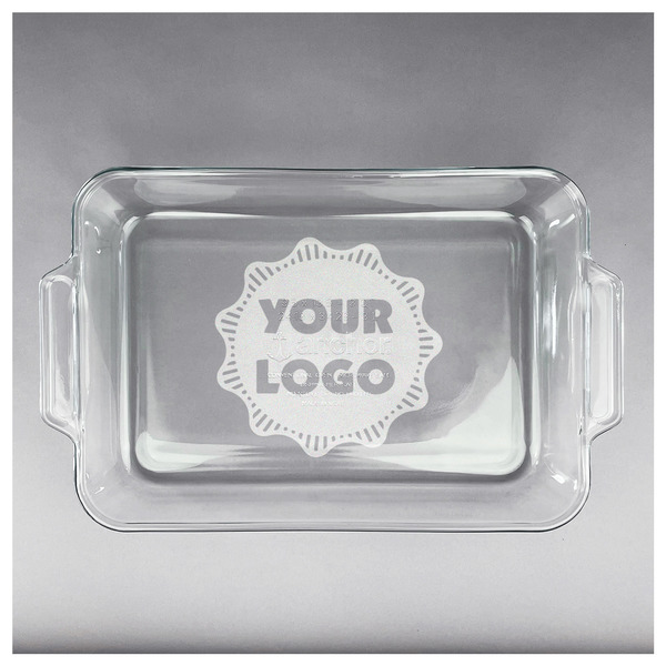 Logo Glass Baking Dish - 13"x9" - Approval