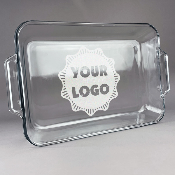 Custom Logo Glass Baking and Cake Dish