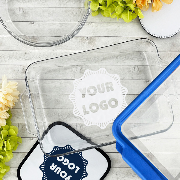 Logo Glass Baking Dish - 13"x9" - Lifestyle