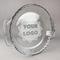 Logo Glass Pie Dish - 9.5in Round