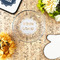 Logo Glass Pie Dish - LIFESTYLE