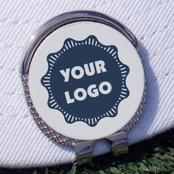 Logo Golf Ball Marker - Hat Clip