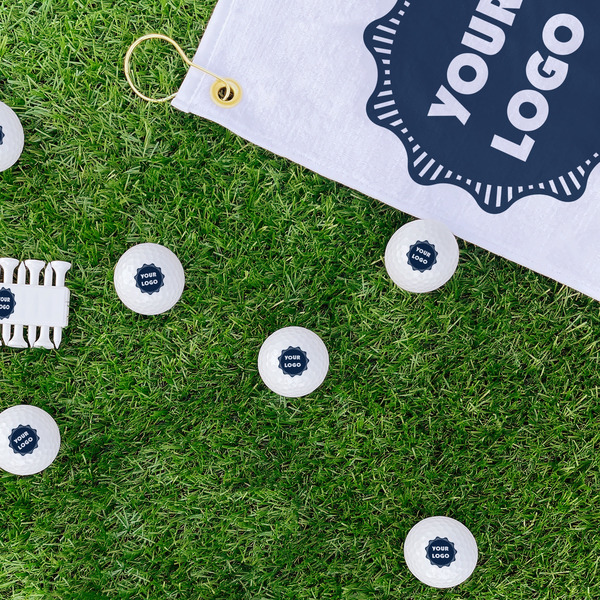 Logo Golf Balls - Generic - Set of 12 - LIFESTYLE