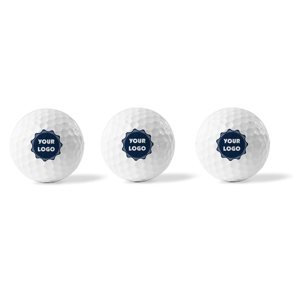 Logo Golf Balls - Generic - Set of 3 - APPROVAL