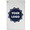 Logo Golf Towel - Poly-Cotton Blend - Small