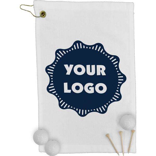 Logo Golf Towel (Personalized) - FRONT (Small Full Print)