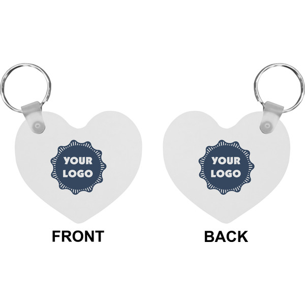 Logo Heart Keychain (Front + Back)