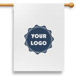 Logo 28" House Flag - Single-Sided