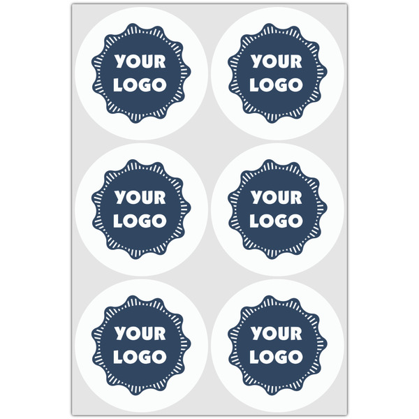 Logo Icing Circle - Large - Set of 6