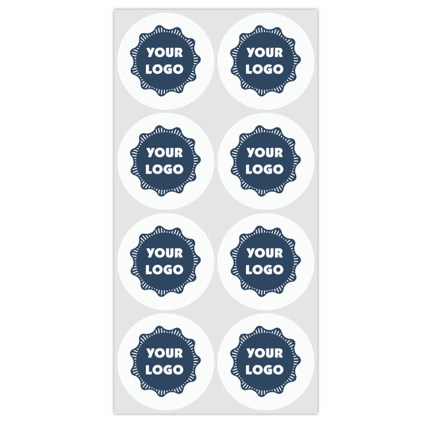 Logo Icing Circle - Medium - Set of 8