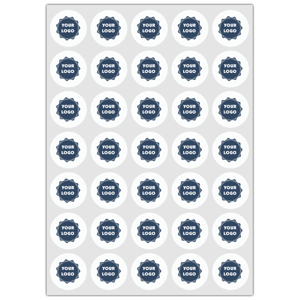 Logo Icing Circle - XSmall - Set of 35