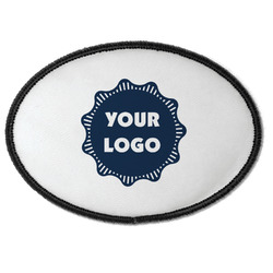 Logo Iron On Oval Patch