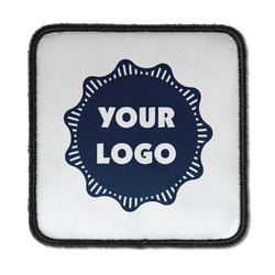 Logo Iron On Square Patch