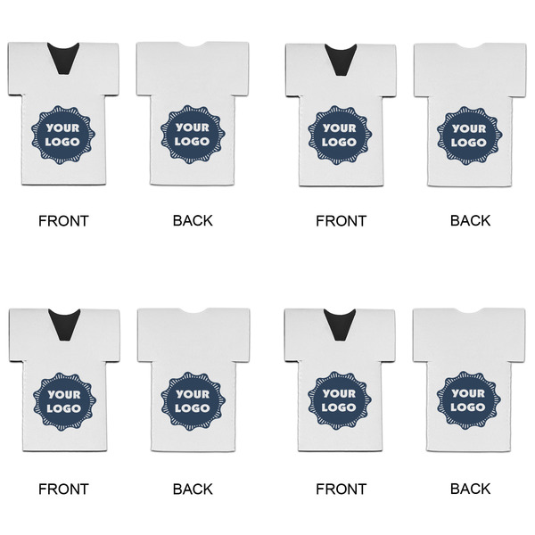 Logo Jersey Bottle Cooler - Set of 4 - APPROVAL