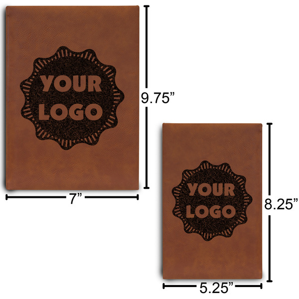 Logo Journal Size Comparisons w/ Dimensions