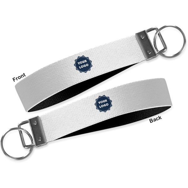 Logo Key-chain - Metal and Nylon - Front and Back
