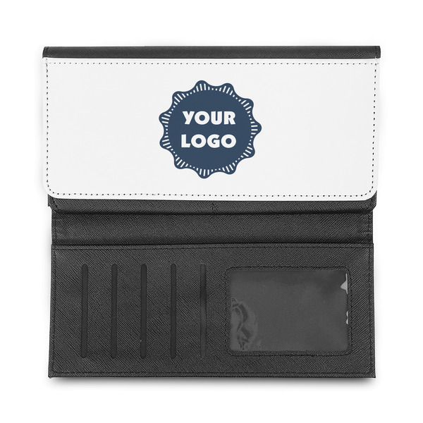 Logo Ladies Wallet - Half Way Open