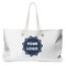Logo Large Rope Tote Bag - Front View