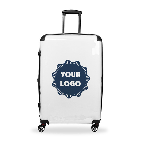 Custom Logo Suitcase - 28" Large - Checked