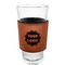 Logo Laserable Leatherette Mug Sleeve - In pint glass for bar