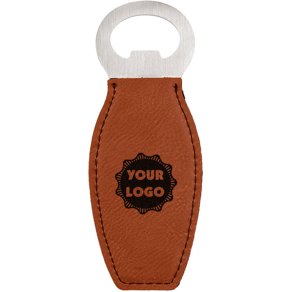 Custom Logo Leatherette Bottle Opener