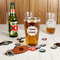 Logo Leather Bar Bottle Opener - IN CONTEXT