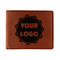 Logo Leather Bifold Wallet - Single