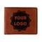 Logo Leatherette Bifold Wallet