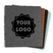 Logo Leather Binders - 1" - Color Options