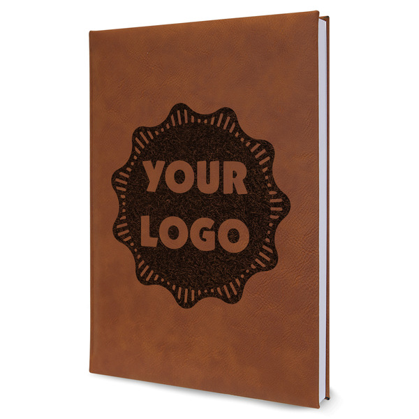 Custom Logo Leather Sketchbook - Large - Single-Sided