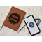 Logo Leather Sketchbook - Large - Single Sided - In Context