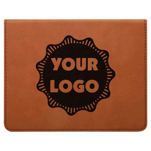 Logo Leatherette 4-Piece Wine Tool Set Flat