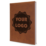 Logo Leatherette Journal - Large - Single-Sided