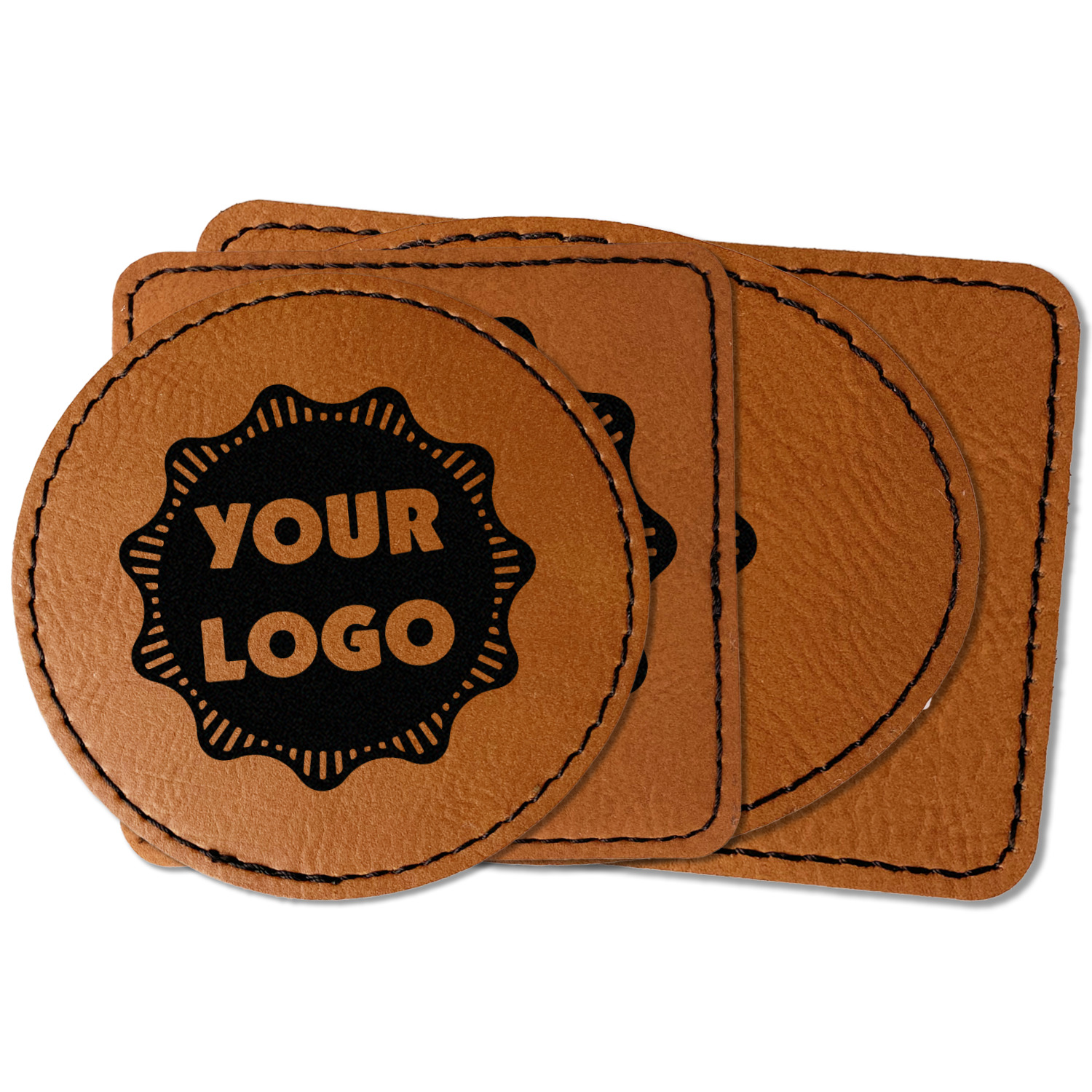 LEATHERETTE ENGRAVED PATCHES